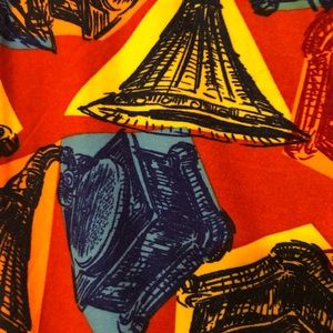 LuLaRoe TC Phonograph Leggings